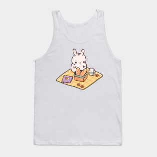 Fall bunny picnic Tank Top